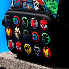 Mochila Infantil Marvel Super Heróis - Varialle