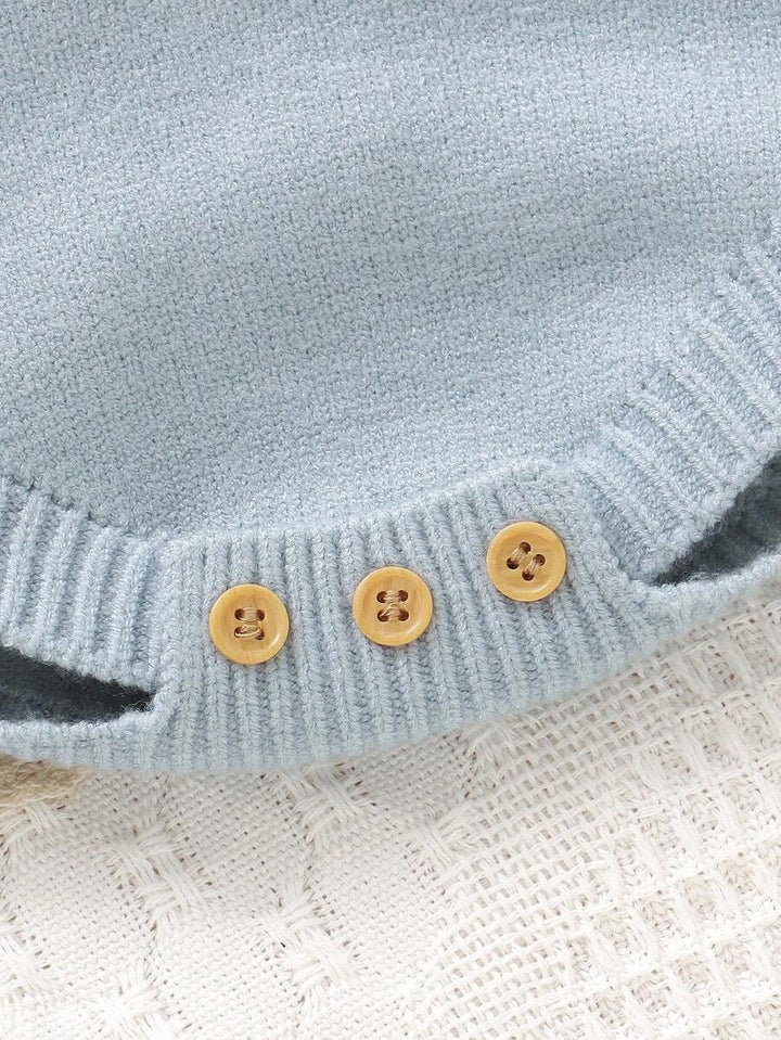 Romper de Tricô Infantil Cachorrinho Salsicha 0 a 18 Meses