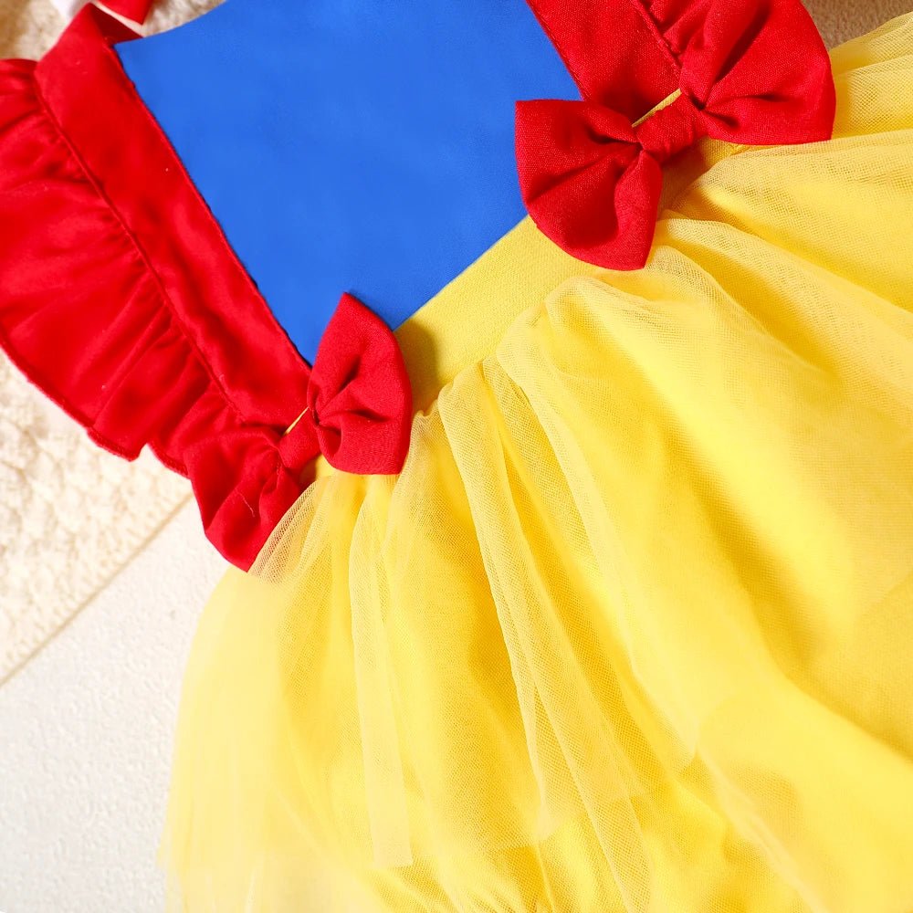 Romper Infantil de Verão com Laços e Babados - Varialle