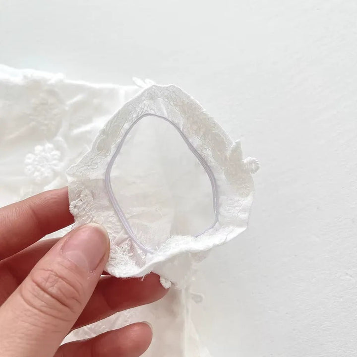 Romper para Bebê Bordado em Algodão com Manga Curta - Varialle