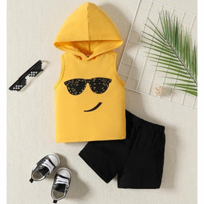 Roupa Bebê Menino Confortável: Conjunto Verão 2 Peças - 3 a 24 Meses | LANÇAMENTO BLACK FRIDAY - Varialle