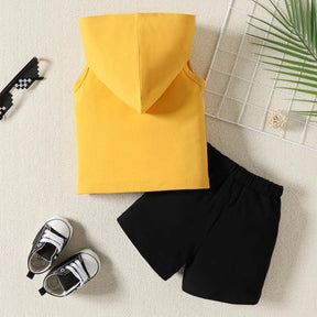 Roupa Bebê Menino Confortável: Conjunto Verão 2 Peças - 3 a 24 Meses | LANÇAMENTO BLACK FRIDAY - Varialle