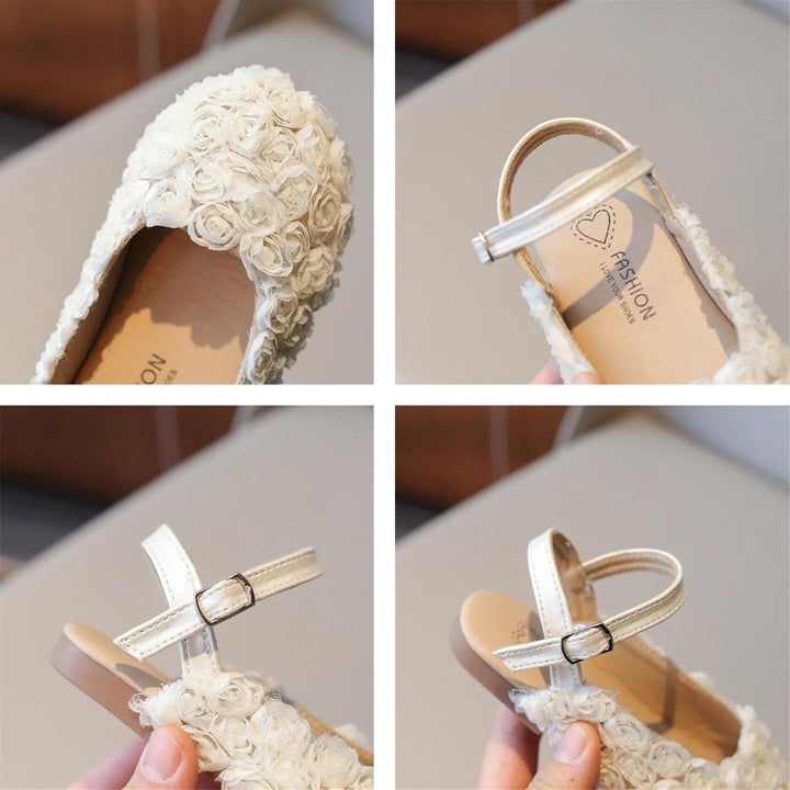 Sapatilha Infantil Antiderrapante - Charme Floral - Varialle