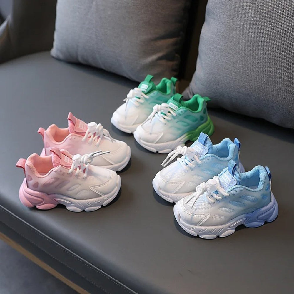 Tênis Infantil Unissex Respirável e Antiderrapante com Sola Macia - KiddieRun - Varialle