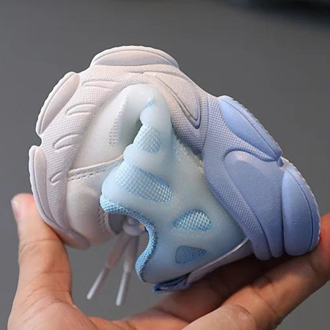 Tênis Infantil Unissex Respirável e Antiderrapante com Sola Macia - KiddieRun - Varialle