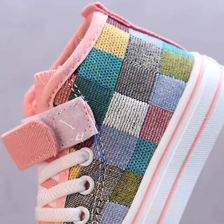 Tênis Infantil Xadrez Antidarrapante e Respirável - Varialle