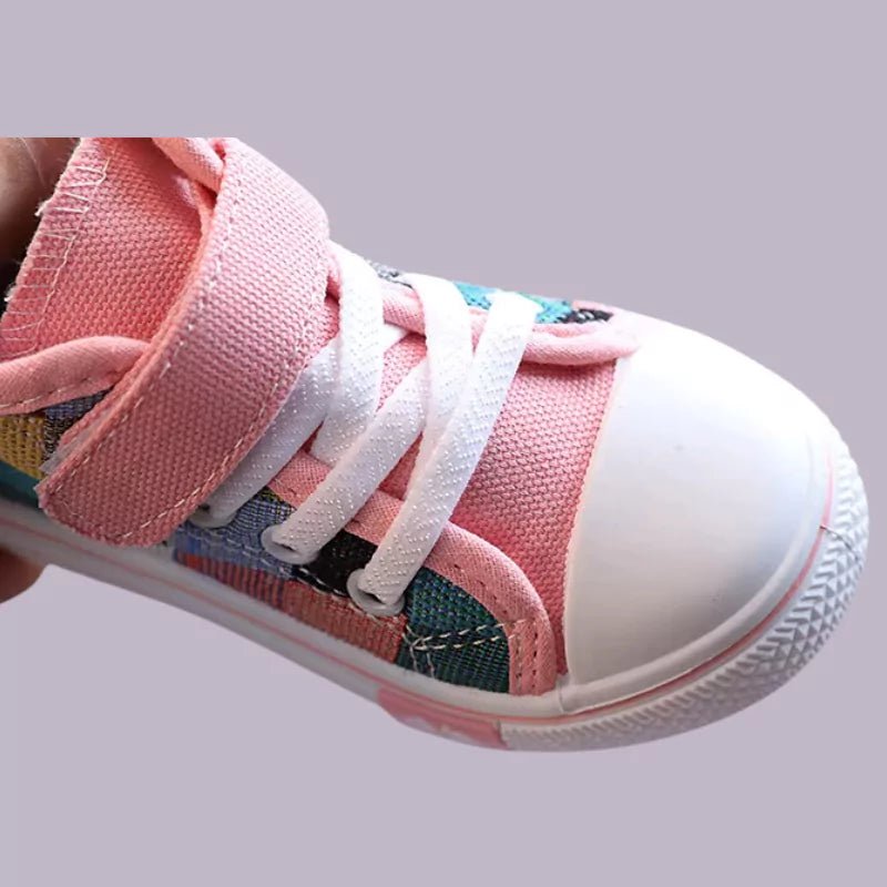 Tênis Infantil Xadrez Antidarrapante e Respirável - Varialle