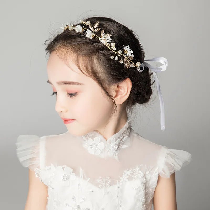 Tiara Infantil Ajustável - Delicadeza e Elegância - Varialle