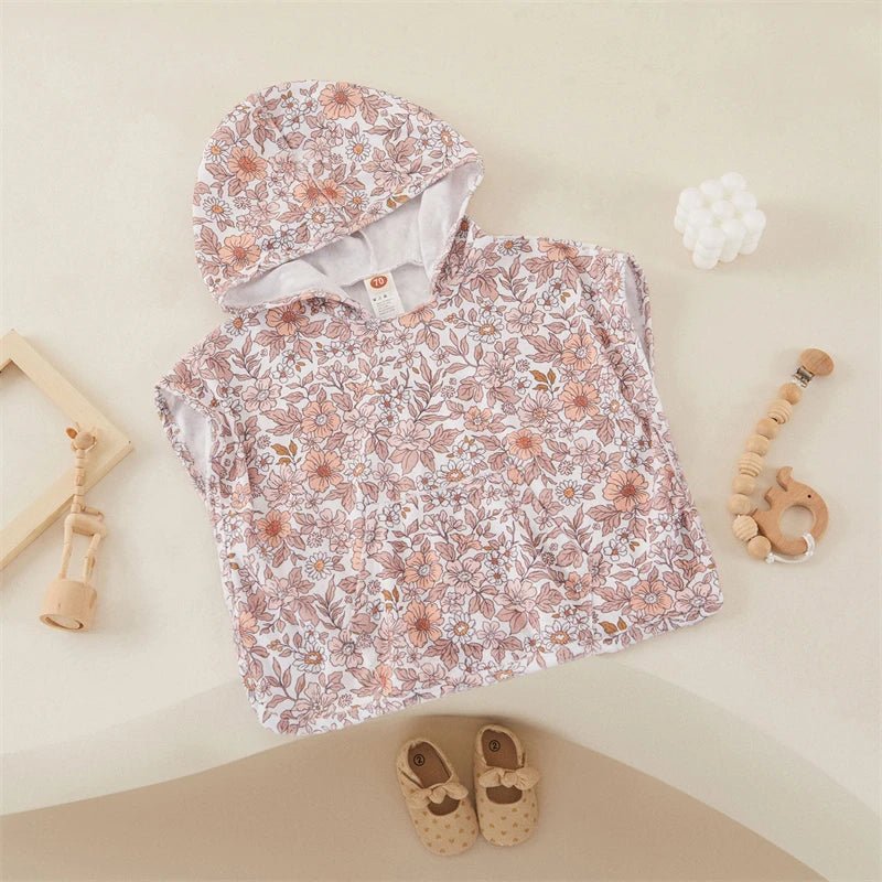 Toalha Infantil Poncho com Capuz e Secagem Rápida - Varialle