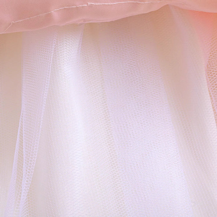 Vestido de Festa Infantil com Lantejoulas e Flores - Varialle