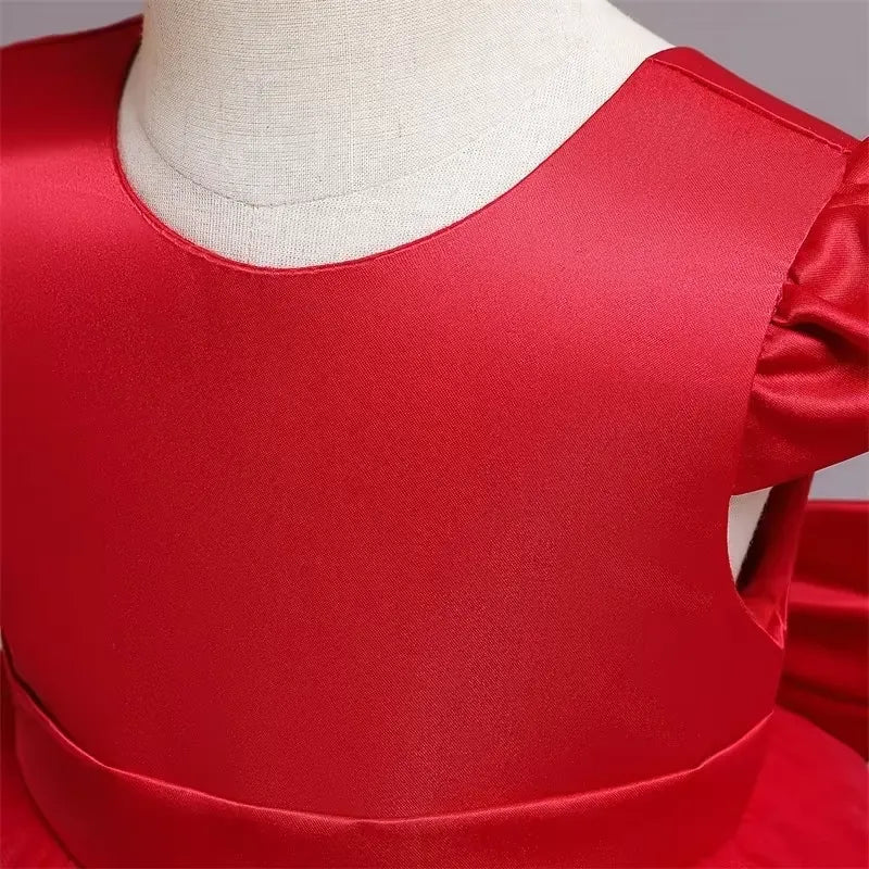 Vestido Infantil de Princesa com Laço - Varialle