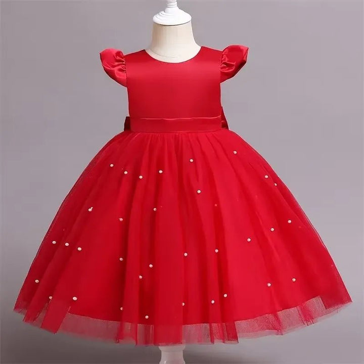 Vestido Infantil de Princesa com Laço - Varialle