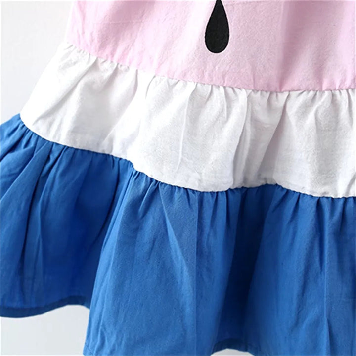 Vestido Infantil de Verão com Estampa de Melancia - Varialle