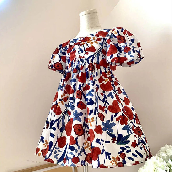 Vestido Infantil Flor d'Amor 3 a 7 Anos Varialle