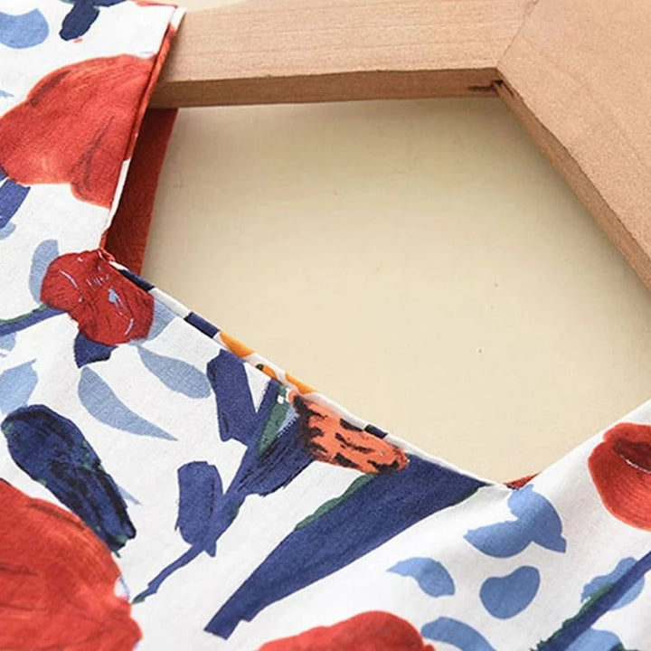 Vestido Infantil Flor d'Amor 3 a 7 Anos Varialle