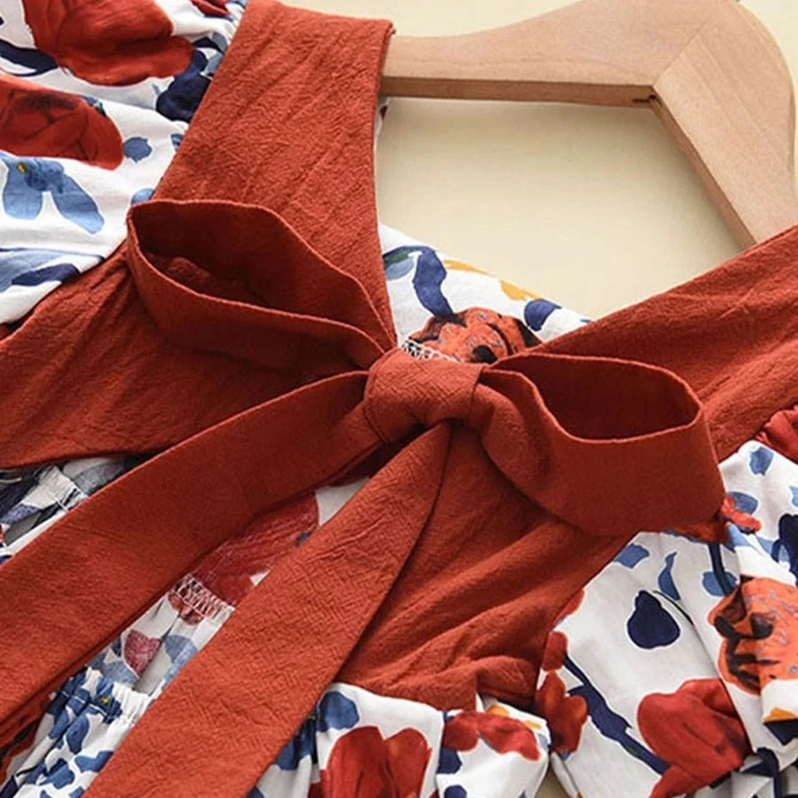 Vestido Infantil Flor d'Amor 3 a 7 Anos Varialle