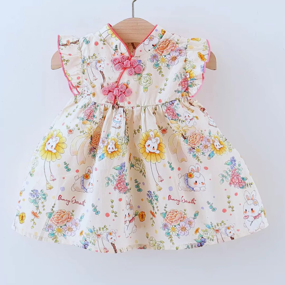 Vestido Infantil Maria Flor 9 Meses a 4 Anos - Varialle