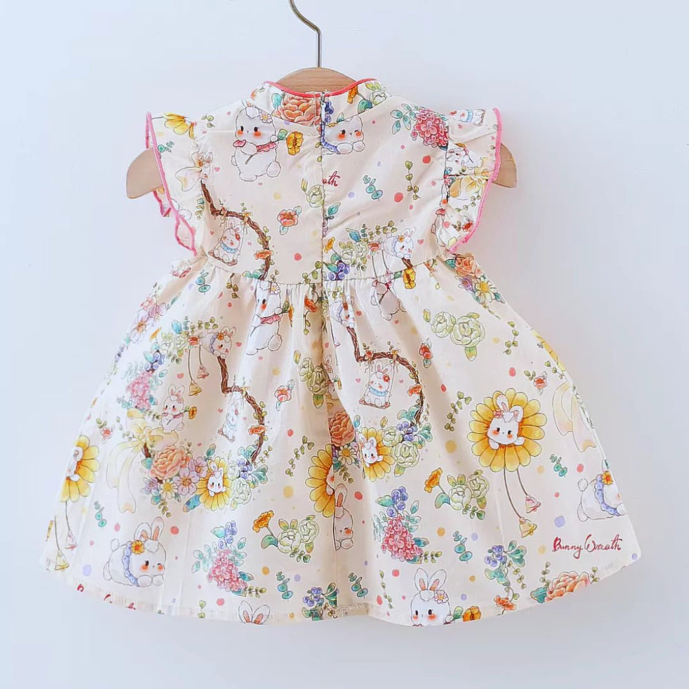 Vestido Infantil Maria Flor 9 Meses a 4 Anos - Varialle