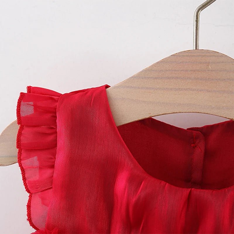 Vestido Infantil Princesa Manga Voadora - Varialle