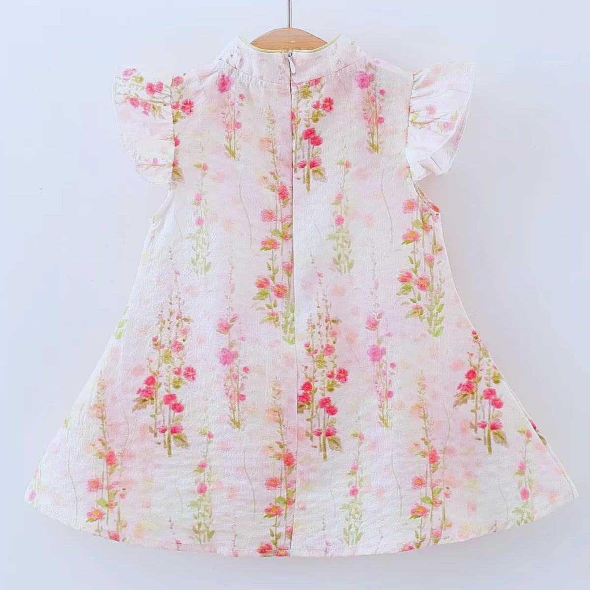 Vestido Infantil Tulipa de Verão com Bordado Delicado 9 Meses a 4 Anos - Varialle